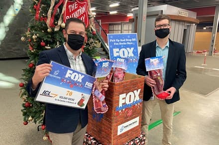 FOX Holiday Socks ICL employees