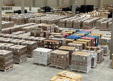 ICL warehouse storage facility
